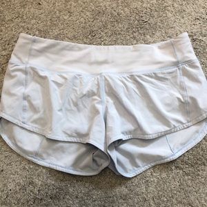 Rare Periwinkle Lululemon shorts